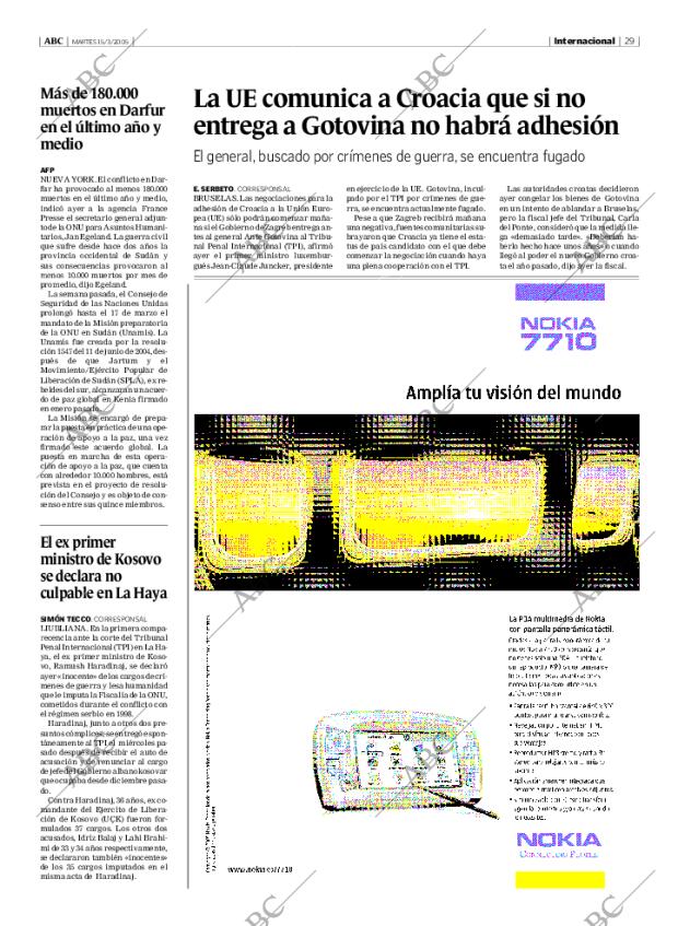 ABC MADRID 15-03-2005 página 29