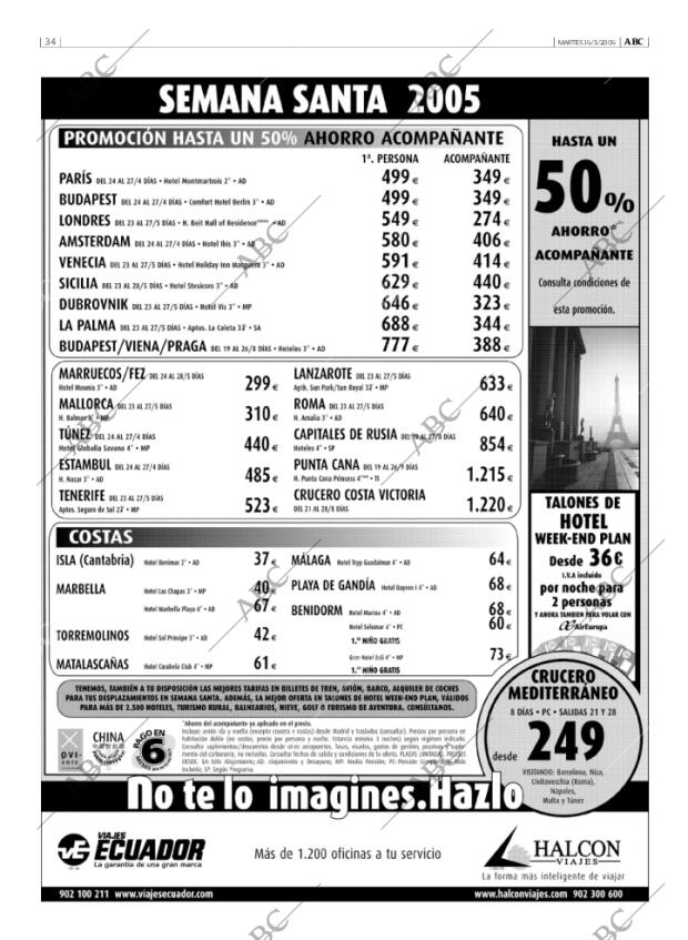 ABC MADRID 15-03-2005 página 34