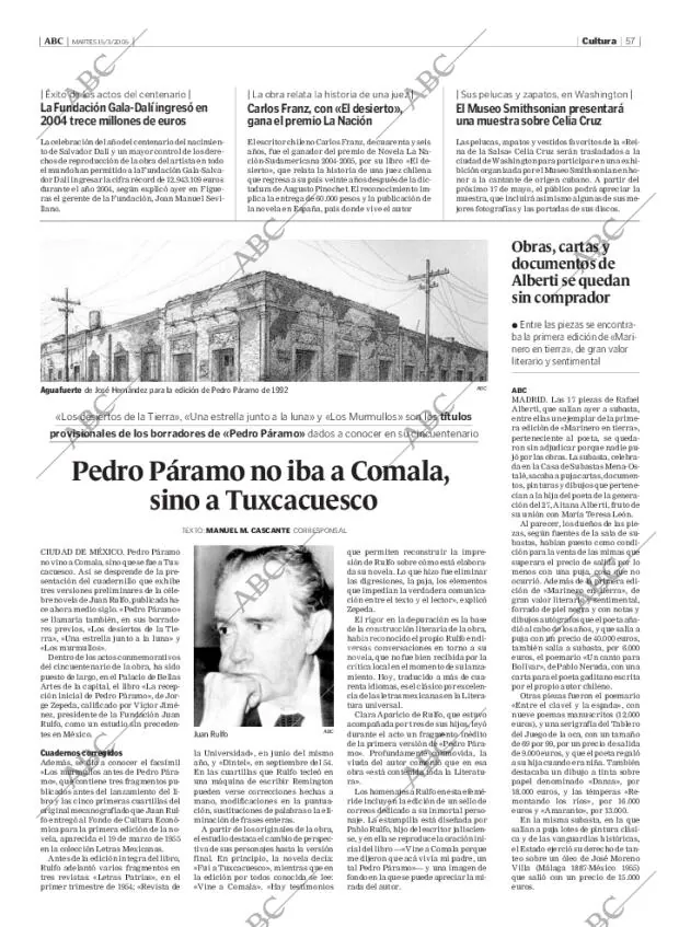 ABC MADRID 15-03-2005 página 57
