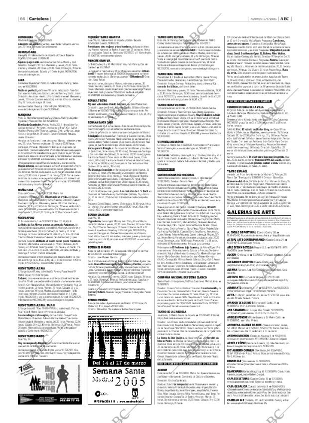ABC MADRID 15-03-2005 página 66