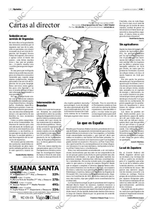 ABC MADRID 15-03-2005 página 8