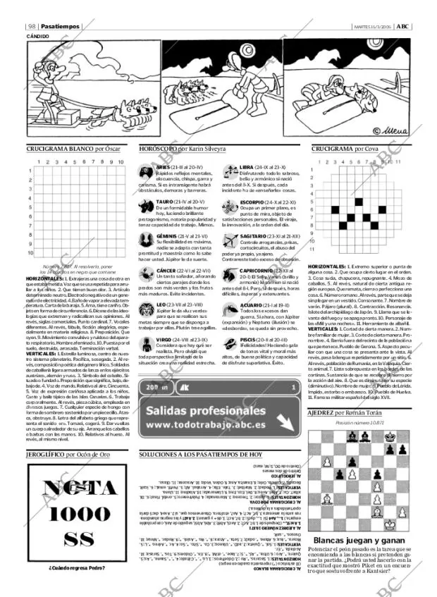 ABC MADRID 15-03-2005 página 98