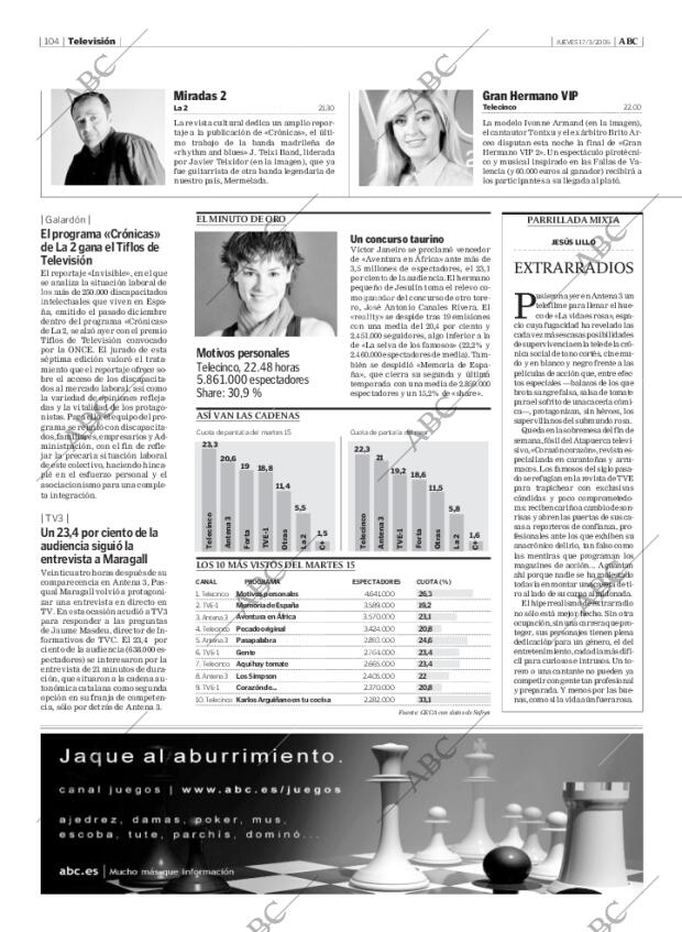 ABC MADRID 17-03-2005 página 104