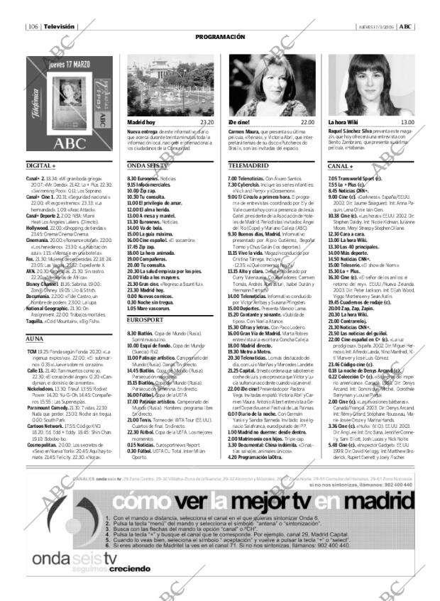 ABC MADRID 17-03-2005 página 106