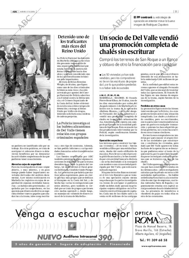 ABC MADRID 17-03-2005 página 11
