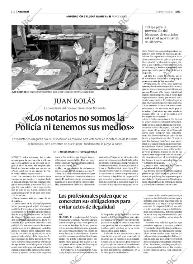 ABC MADRID 17-03-2005 página 12