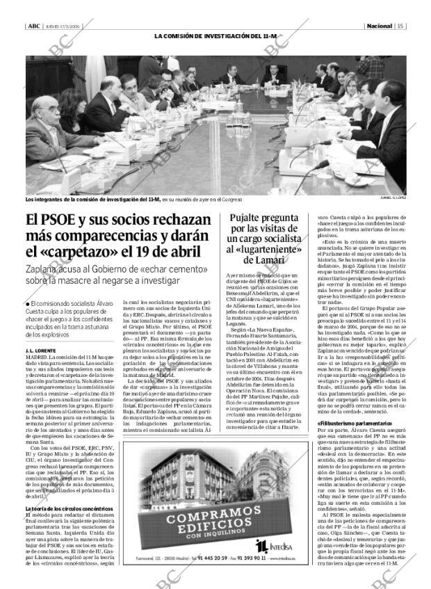 ABC MADRID 17-03-2005 página 15