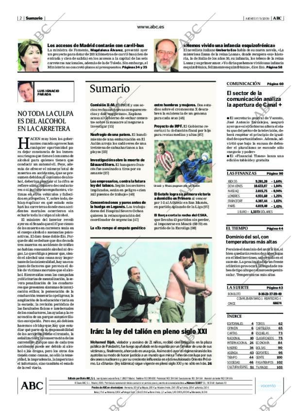 ABC MADRID 17-03-2005 página 2