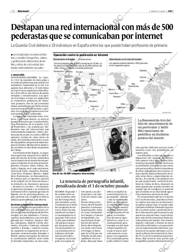 ABC MADRID 17-03-2005 página 22
