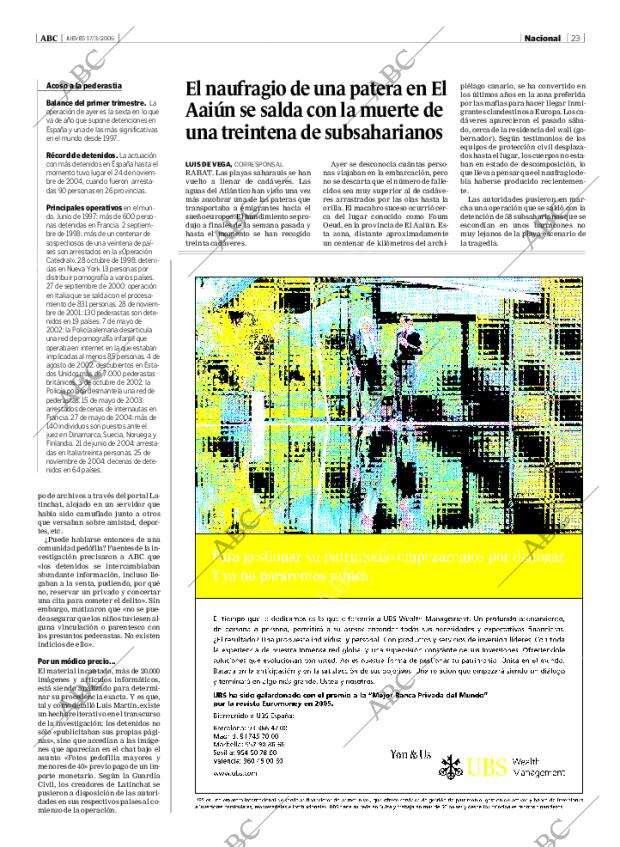 ABC MADRID 17-03-2005 página 23