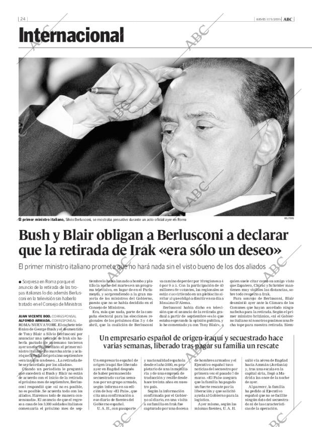 ABC MADRID 17-03-2005 página 24