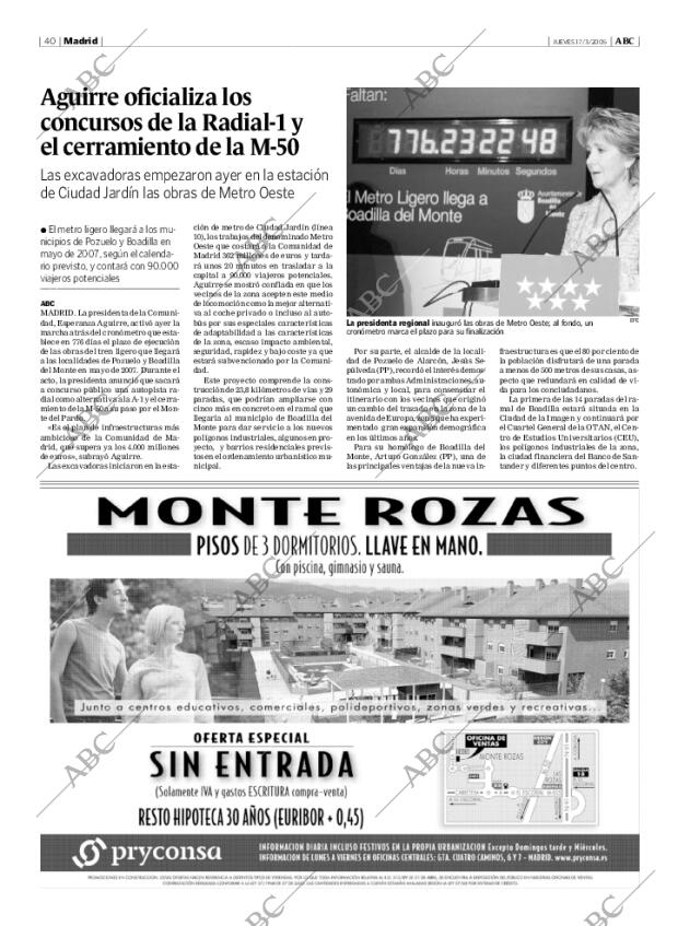 ABC MADRID 17-03-2005 página 40