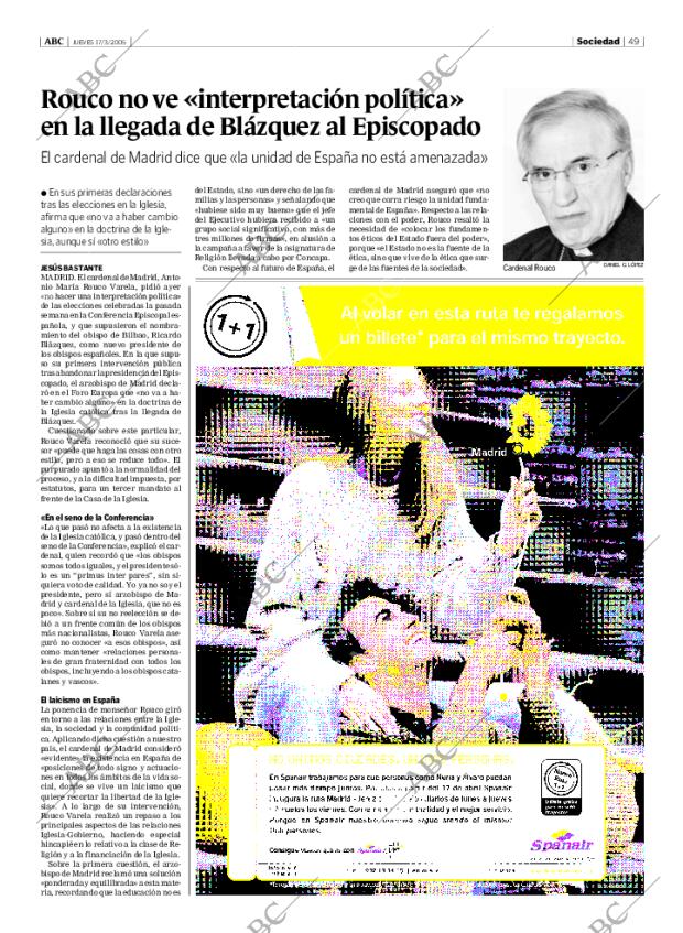 ABC MADRID 17-03-2005 página 49