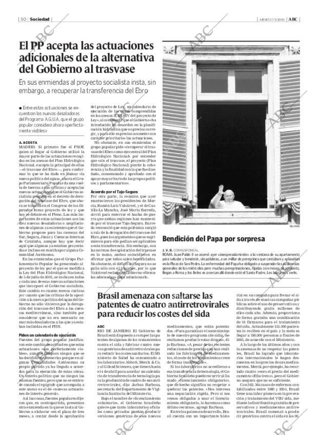 ABC MADRID 17-03-2005 página 50