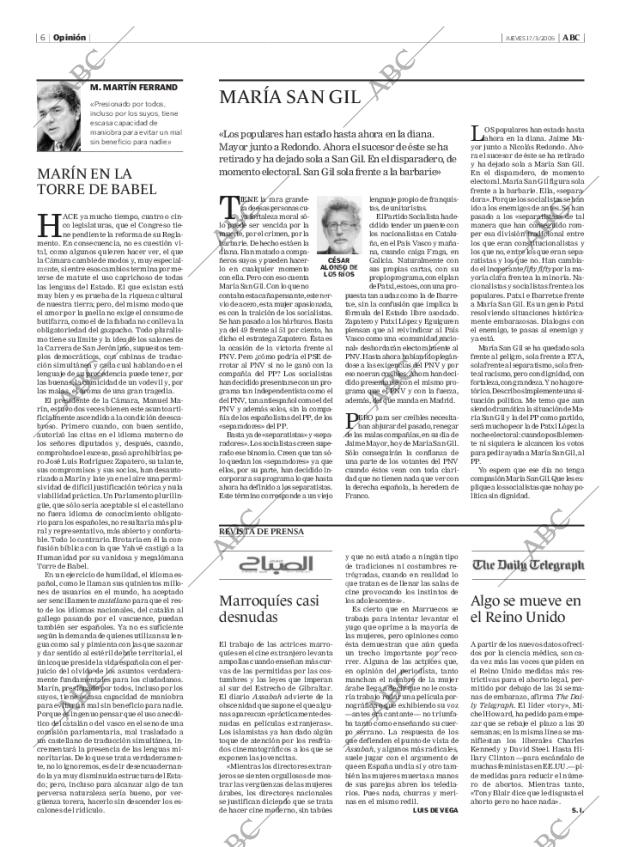 ABC MADRID 17-03-2005 página 6