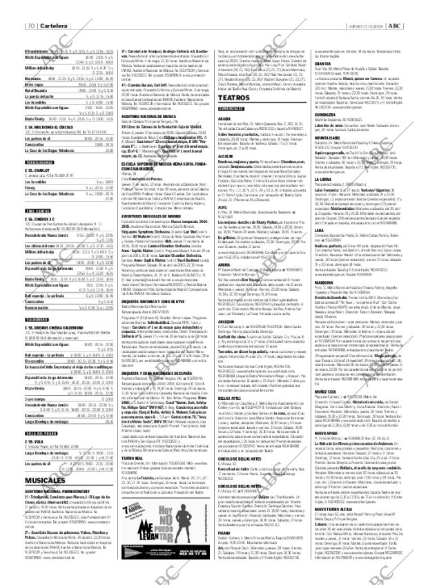 ABC MADRID 17-03-2005 página 70