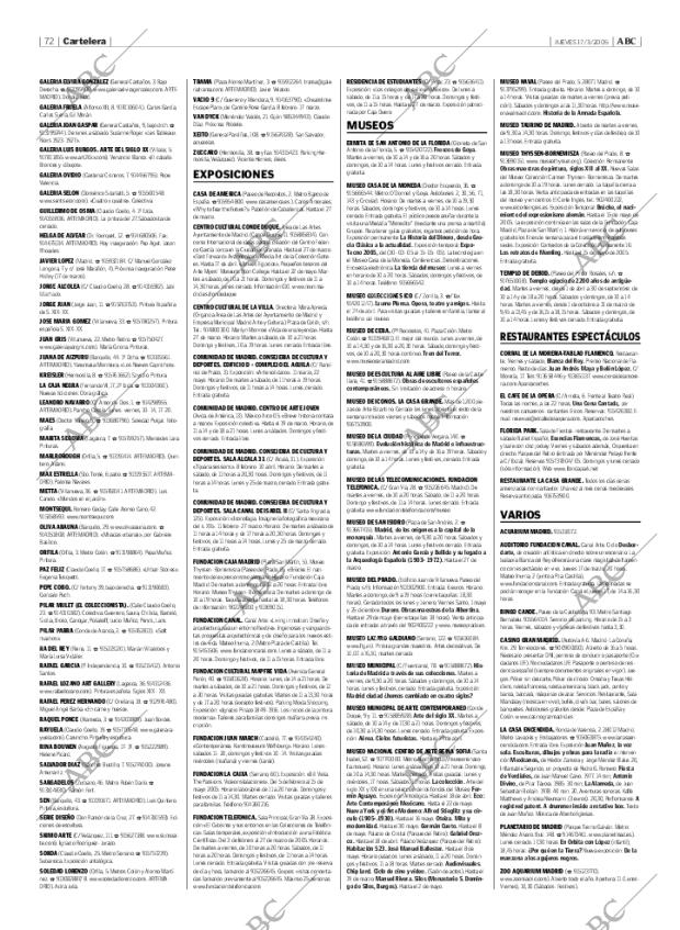 ABC MADRID 17-03-2005 página 72