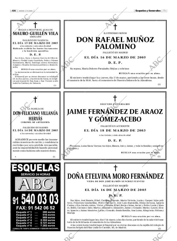 ABC MADRID 17-03-2005 página 73