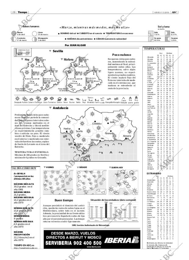 ABC SEVILLA 17-03-2005 página 28