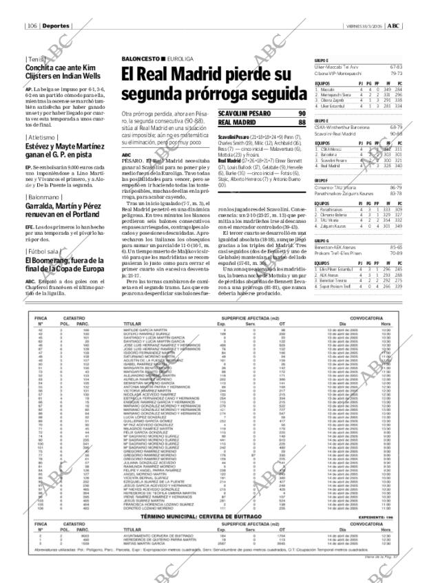 ABC MADRID 18-03-2005 página 106