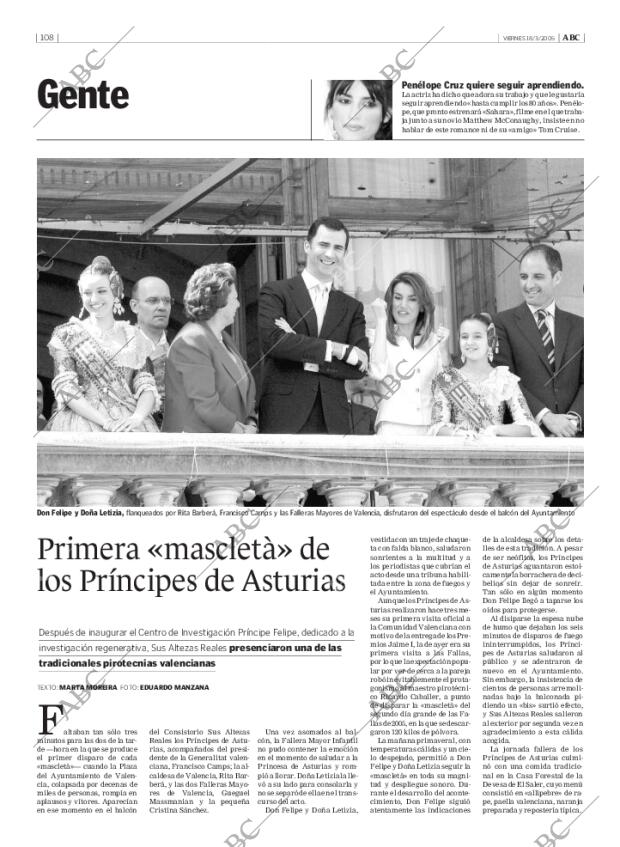 ABC MADRID 18-03-2005 página 108