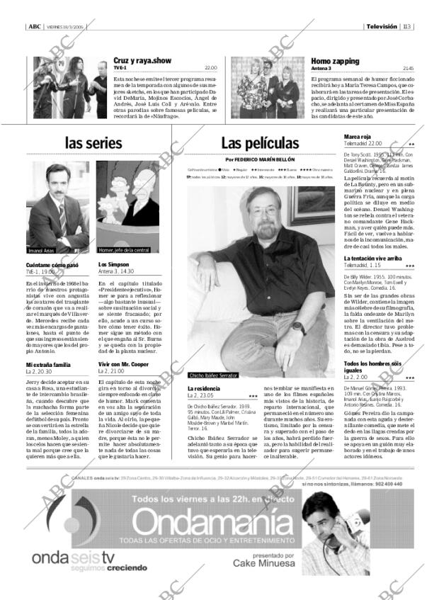 ABC MADRID 18-03-2005 página 113