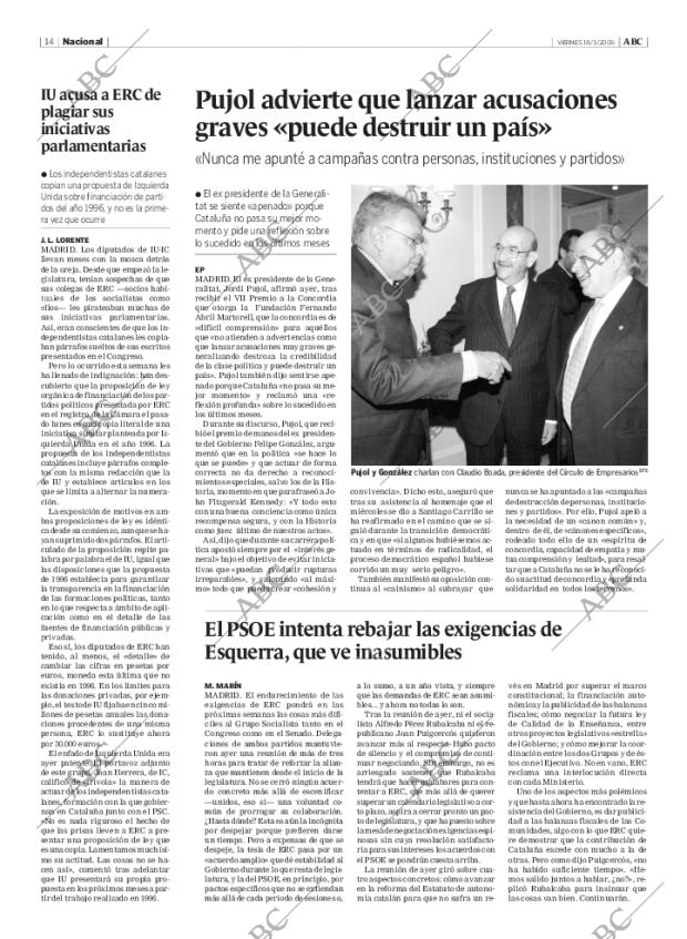 ABC MADRID 18-03-2005 página 14