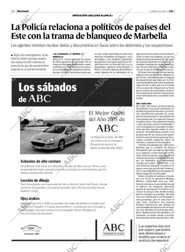 ABC MADRID 18-03-2005 página 16