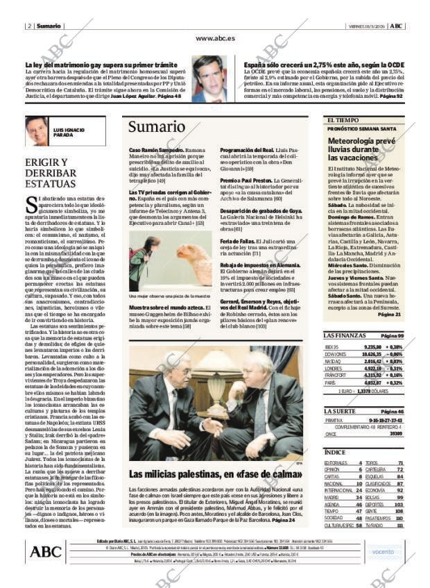 ABC MADRID 18-03-2005 página 2
