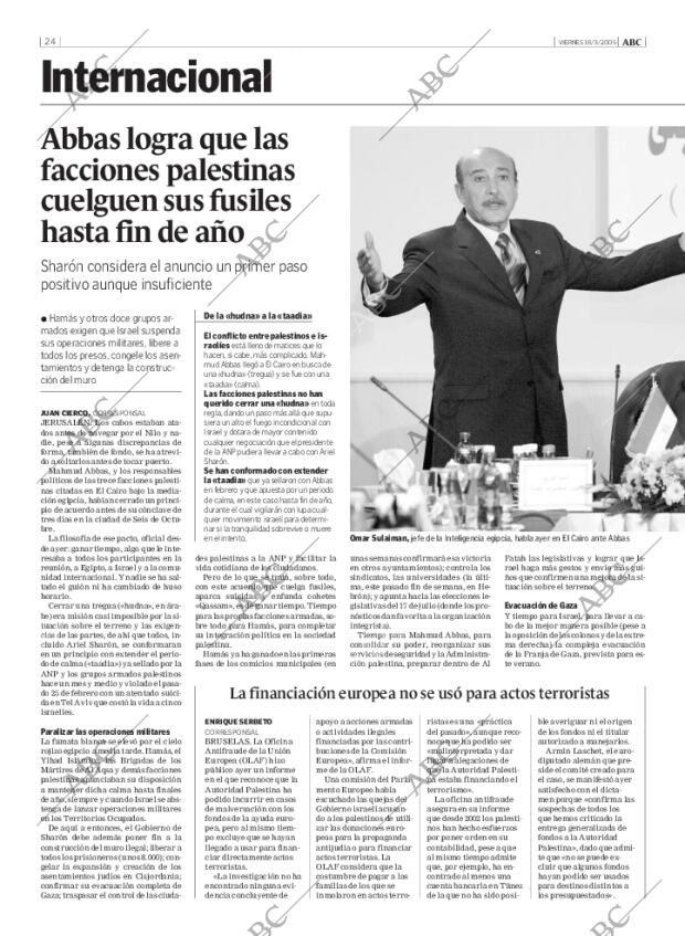 ABC MADRID 18-03-2005 página 24
