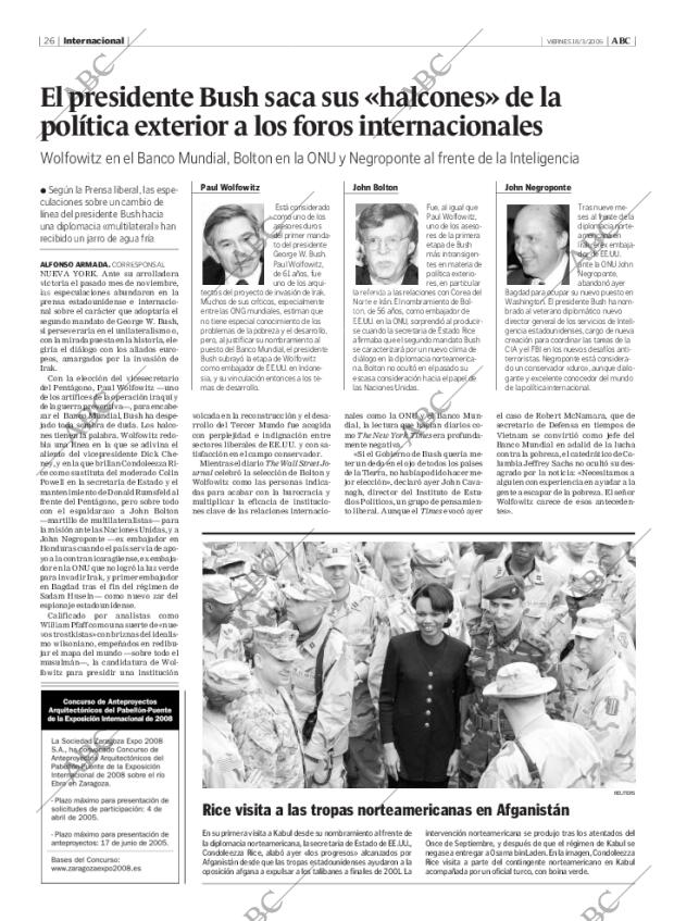 ABC MADRID 18-03-2005 página 26