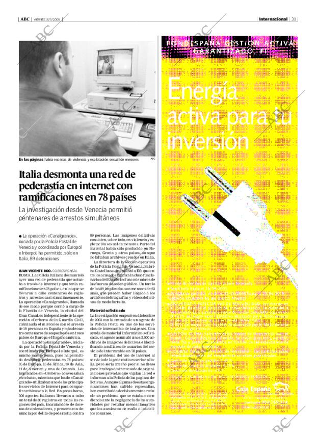 ABC MADRID 18-03-2005 página 31