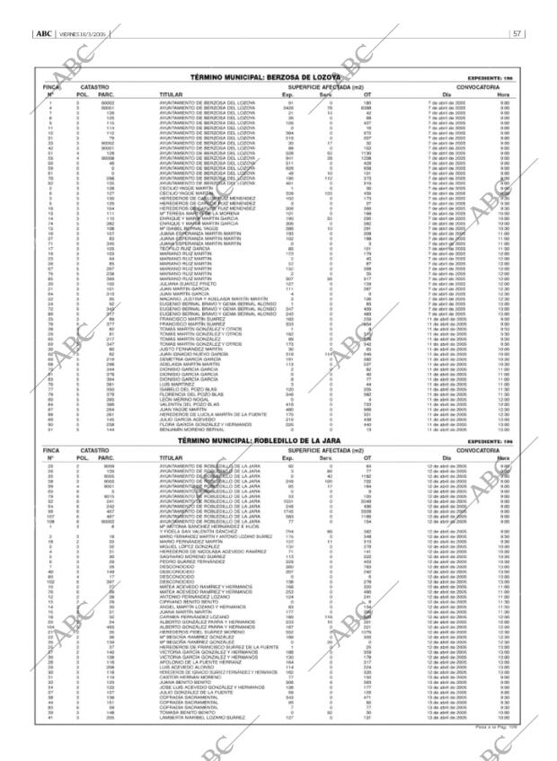 ABC MADRID 18-03-2005 página 57