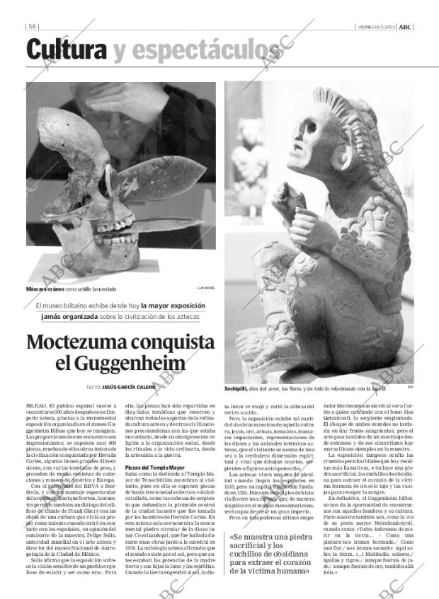 ABC MADRID 18-03-2005 página 58