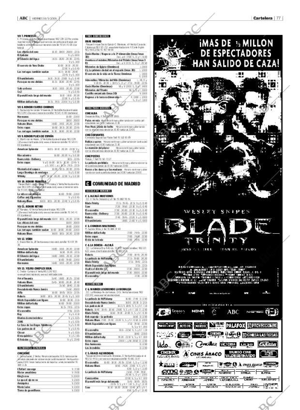 ABC MADRID 18-03-2005 página 77