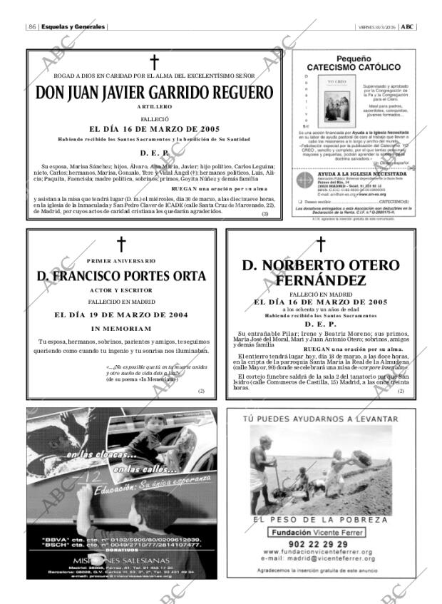 ABC MADRID 18-03-2005 página 86