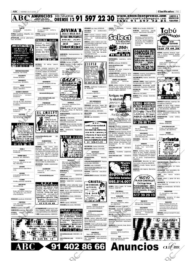 ABC MADRID 18-03-2005 página 91