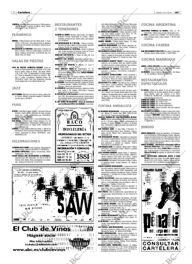 ABC SEVILLA 19-03-2005 página 72