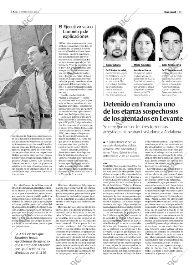 ABC MADRID 20-03-2005 página 15