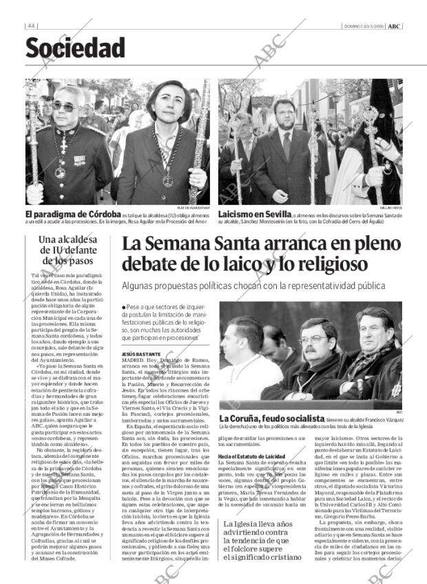 ABC MADRID 20-03-2005 página 44