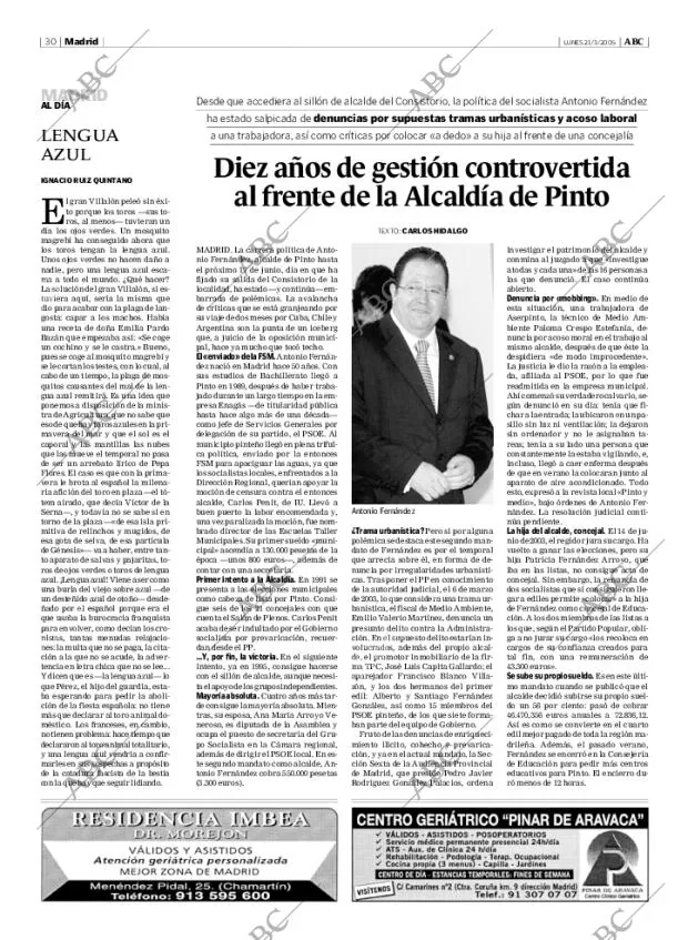ABC MADRID 21-03-2005 página 30