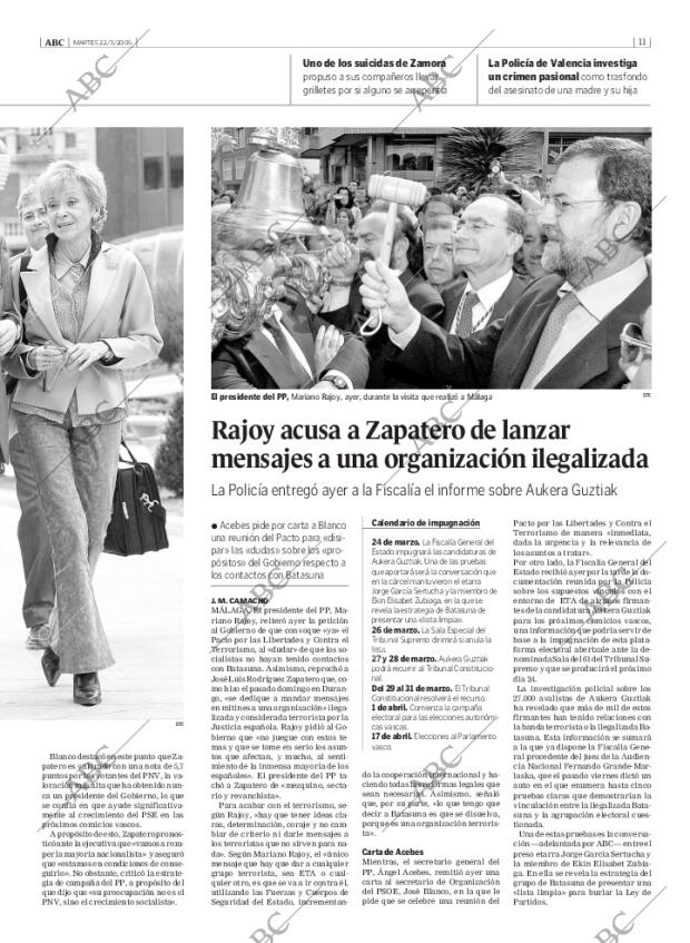 ABC MADRID 22-03-2005 página 11