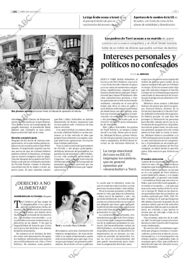 ABC MADRID 23-03-2005 página 25