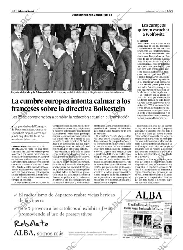 ABC MADRID 23-03-2005 página 28