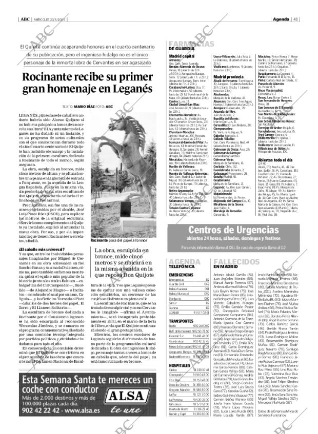 ABC MADRID 23-03-2005 página 41