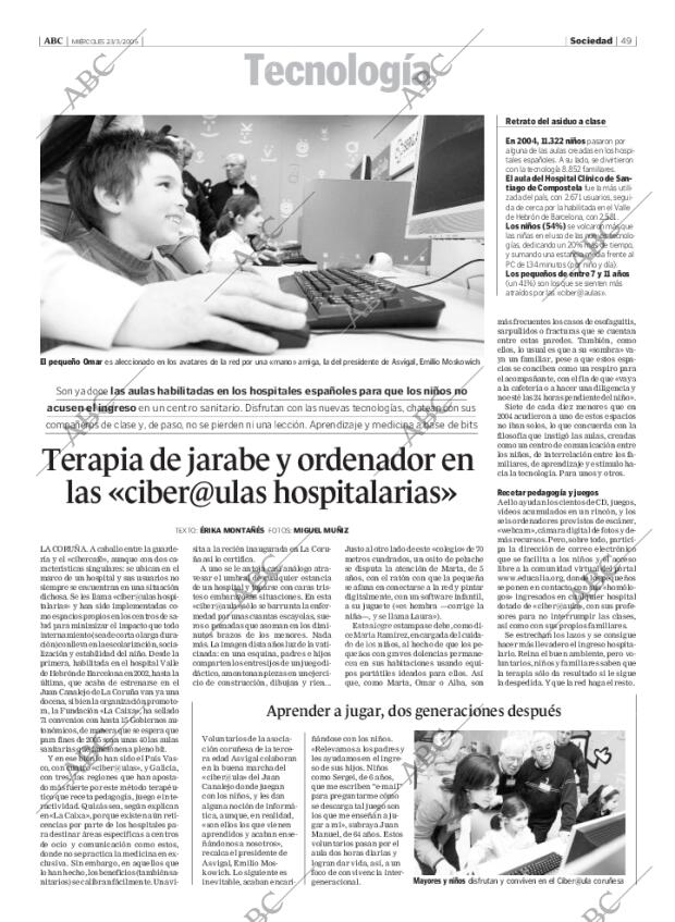 ABC MADRID 23-03-2005 página 49