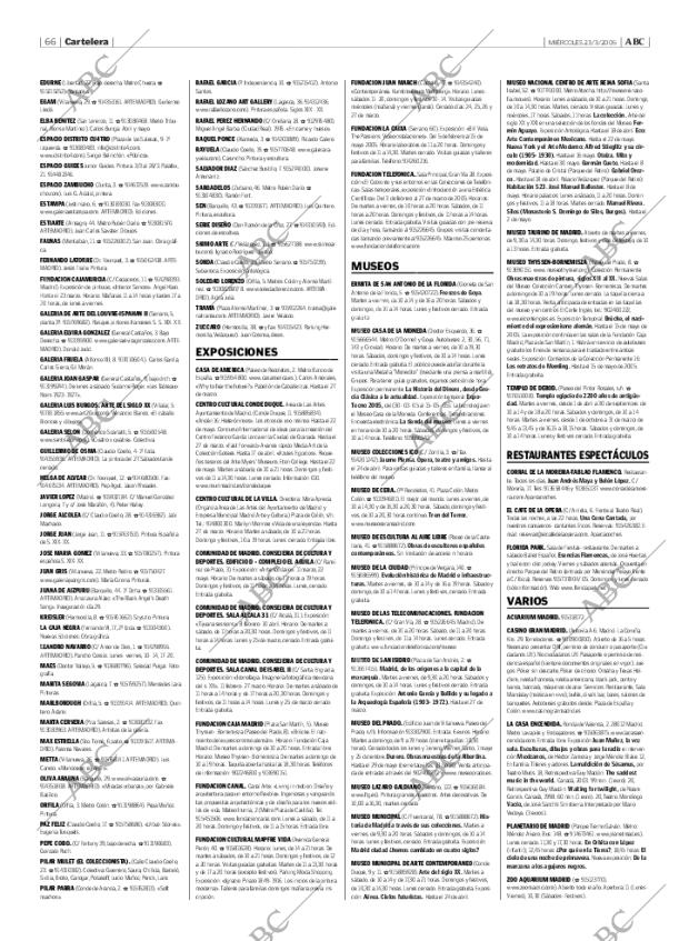 ABC MADRID 23-03-2005 página 66
