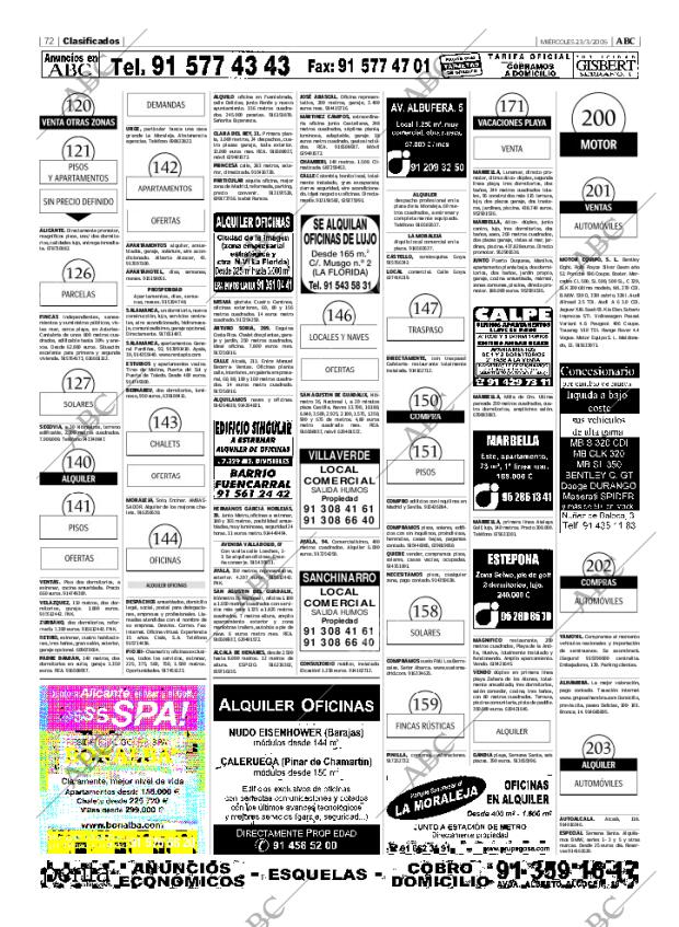 ABC MADRID 23-03-2005 página 72