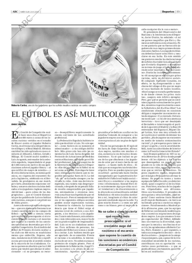 ABC MADRID 23-03-2005 página 89
