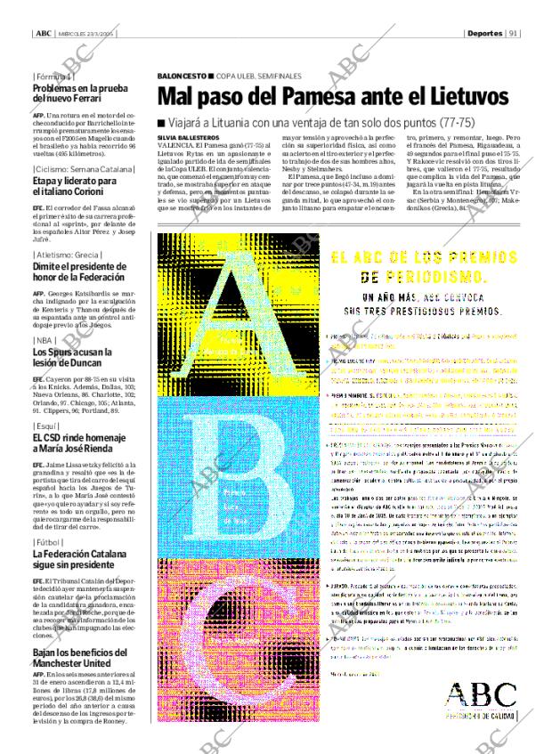 ABC MADRID 23-03-2005 página 91